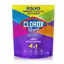 Quitamanchas Sin Cloro Clorox Ropa 4 en 1 Color en Polvo 900 g