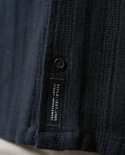 Camisa Hombre Negro Talla XL 113G102_NEG194007 Rifle