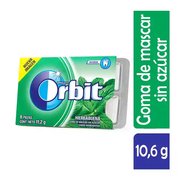 Orbit Chiclets Sin Azúcar