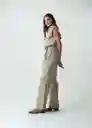 Enterizo Nanis Gris Aluminio Claro Talla S 562G380 Naf Naf