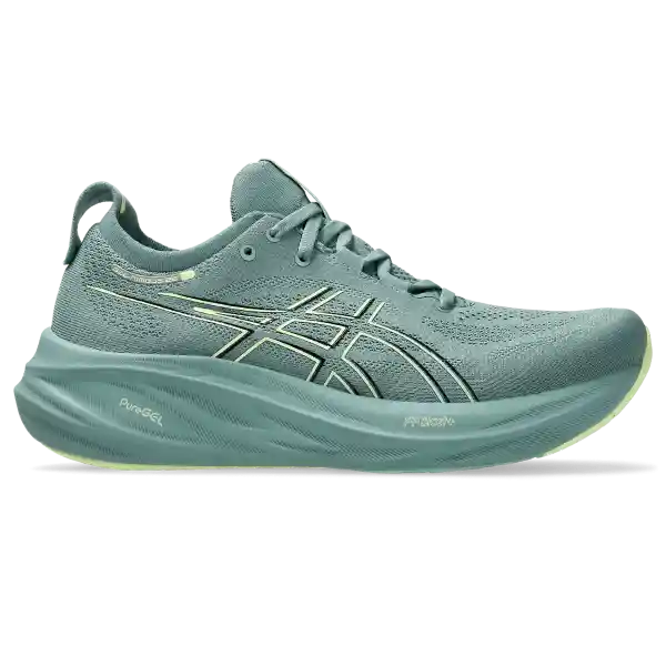 Asics Zapatos Gel-Nimbus 26 Hombre Verde Talla 9 1011B794-300