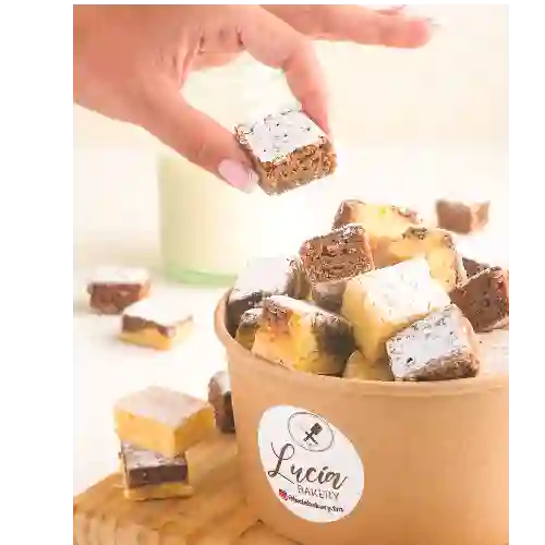 Bites de brownie x36