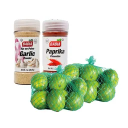 Combo Badia Ajo en Polvo + Badia Paprika Pimentón Molido + Limón