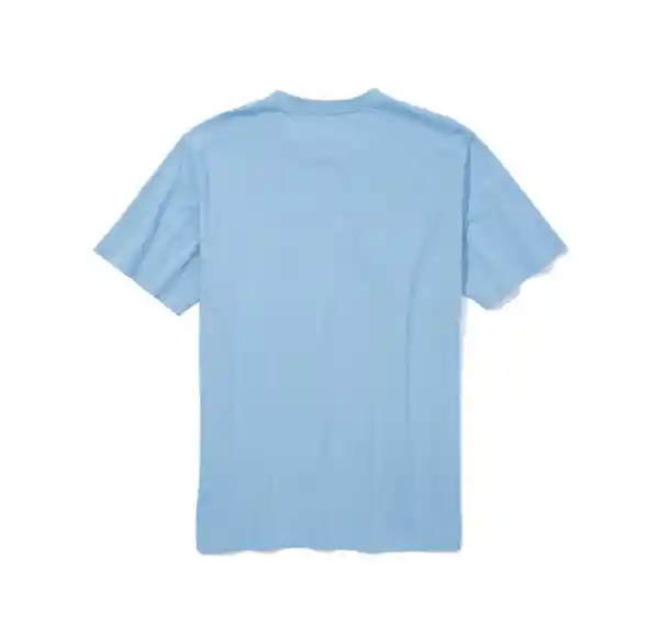 Camiseta Hombre Color Azul T SMALL American Eagle