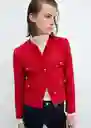 Chaqueta Wintour Rojo Talla S Mujer Mango