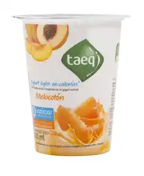 Taeq Yogurt Light Sabor Melocotón 