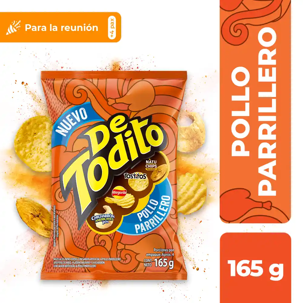 Detodito Pollo Parrillero 165G