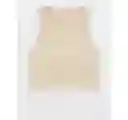 Top Deportivo Beige Talla Large American Eagle