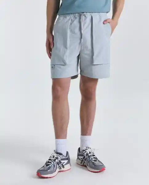 Bermuda Short Hombre Gris Talla 32 859G001_GRI154704 Americanino