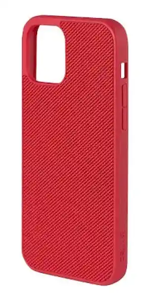 iPhone Evutec Case Para12/12 Pro Ballistic Nylon Afix Rojo