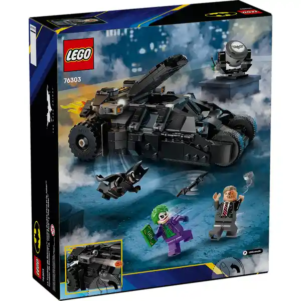 Set Construcción Tumbler de Batman vs. Two-Face y The Joker Lego