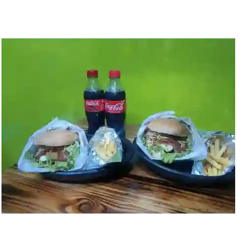 Combo2 con Hamburguesas