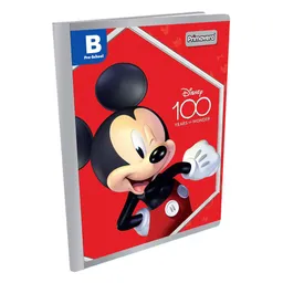 Primavera Cuaderno Cosido Pre-School B Disney 100 Hojas 