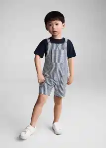 Enterizo Mono Biarritz Navy Talla 69 Niños Mango