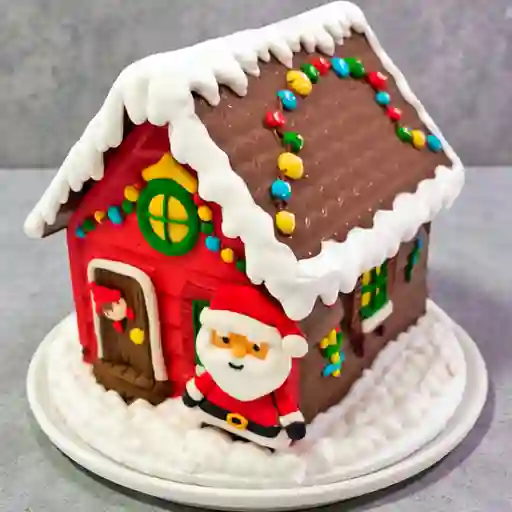 Casa de chocolate sin armar