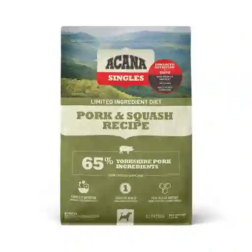Acana Alimento Para Perro Pork And Squash 2.04 Kg