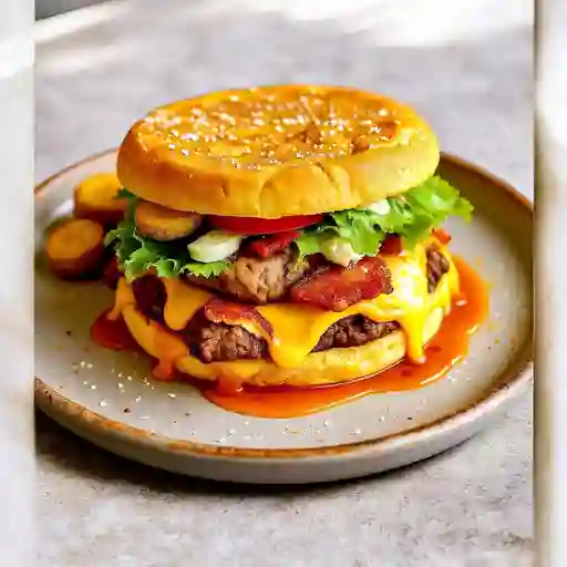 Hamburguesa Trifasica Patacon