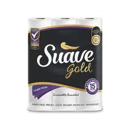 Suave Papel Higiénico Gold Triple Hoja 32 m