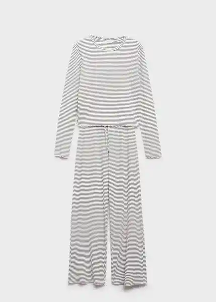 Pijama Curly Offwhite Talla 20 Pijamas Mango