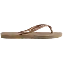 Havaianas Sandalias Slim Oro Rosa Talla 37 4000030