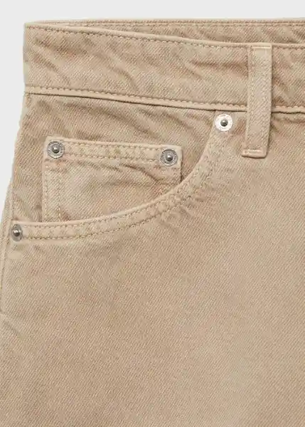 Short Andy Arena Talla 34 Mujer Mango
