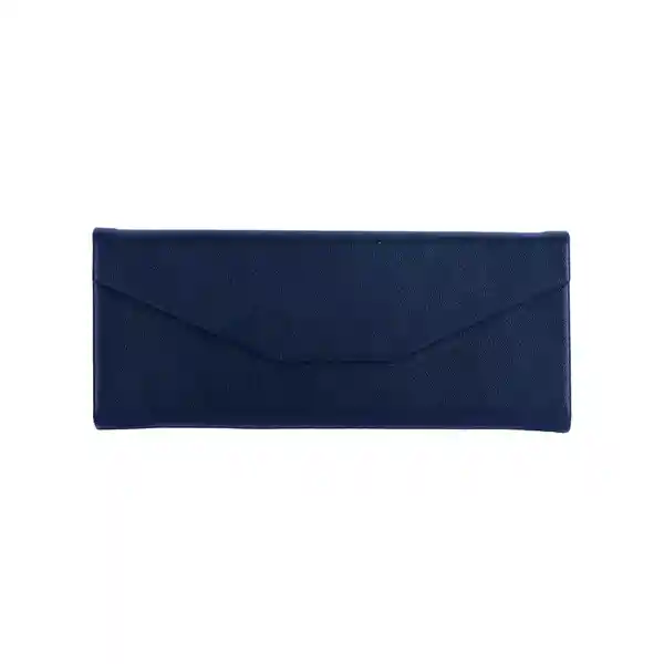 Estuche Para Lentes Plegable Triangular Azul Miniso