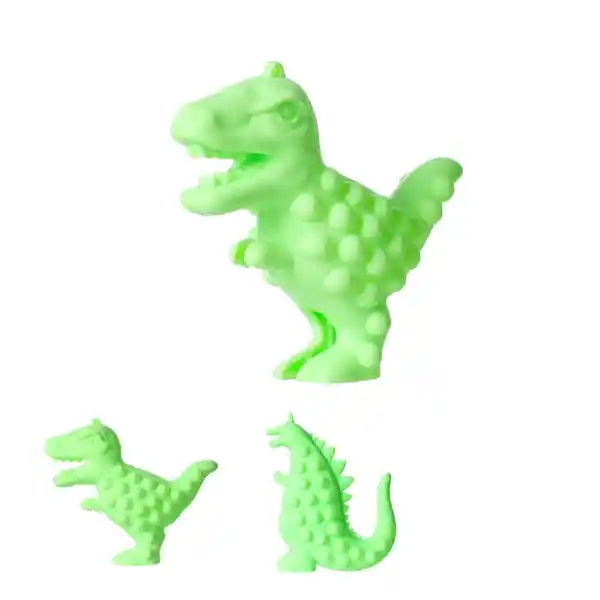 Juguete Sensoriales de Burbujas Push Pop Dinosaurio Verde Miniso