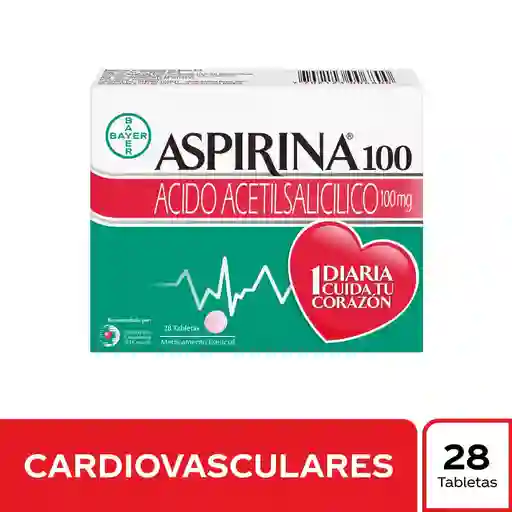 Aspirina Tabletas 100