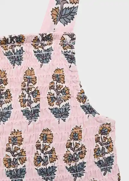 Pijama Tirante Majib Rosa Talla 70 Niñas Mango