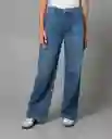 Jean Mujer Azul Talla 16 232G003 Rifle