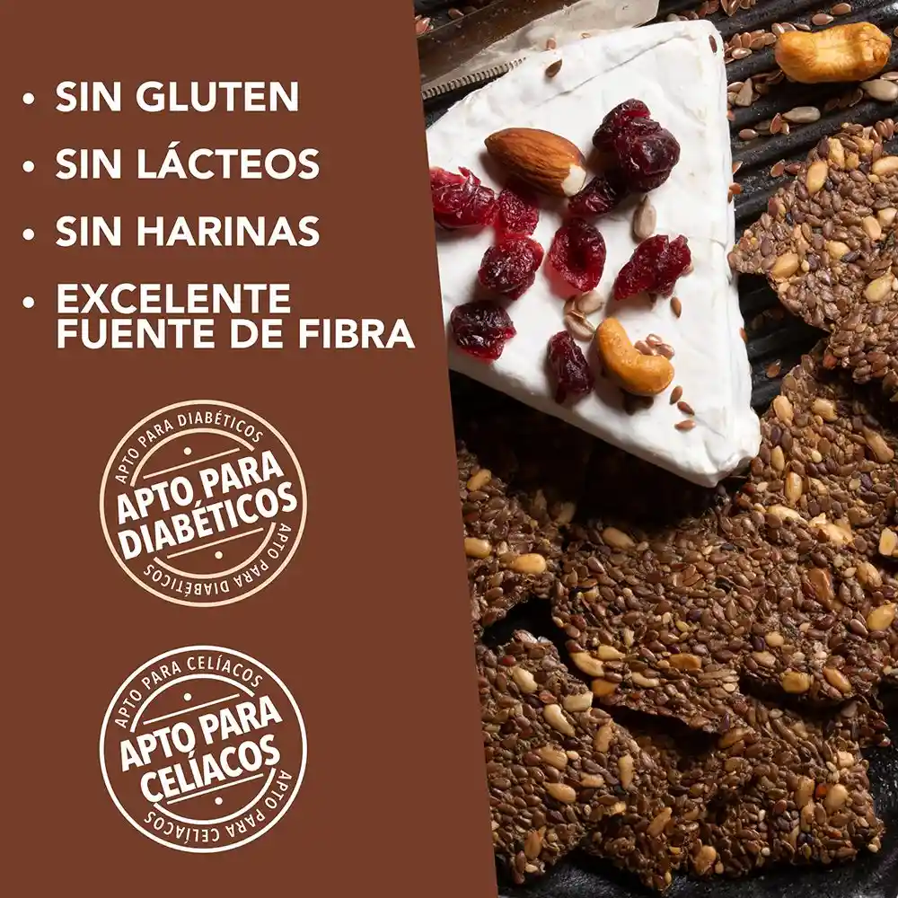 Fitcook Galletas Semillas Crackers