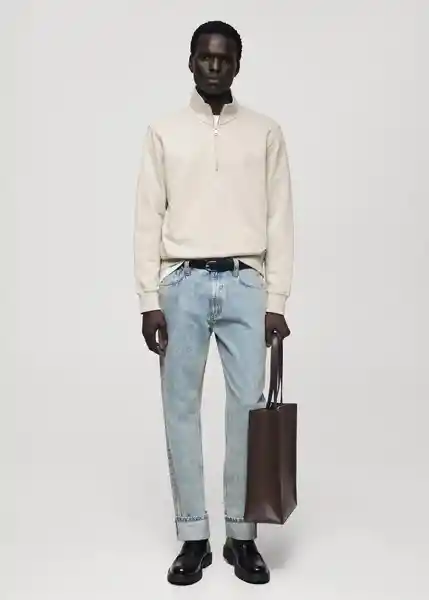 Buzo Sudadera Winne Hielo Talla XXL Hombre Mango