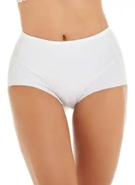 Soutien Panty Señorero Mujer Blanco Talla L