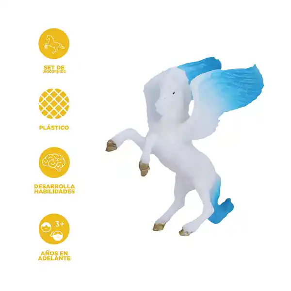 Kit de Figuras Pegaso Serie Unicorn Dream Miniso