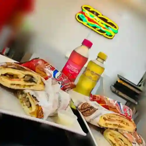 Sandiwch Pollo Bbq en Combo