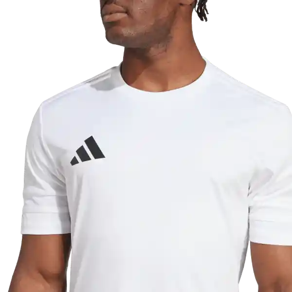 Adidas Camiseta Squa25 Jersey M de Equipo Fútbol Hombre Blanco S