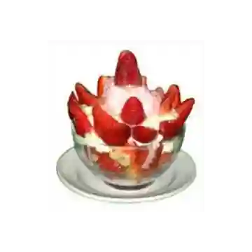 Fresas con Crema Mega X32 Onzas 1 Litro