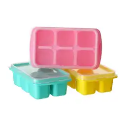 Miniso Bandeja Para Cubo de Hielo Rainbow 6 Cubos