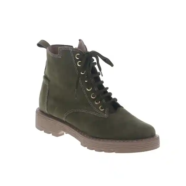 Botas Cheryl Verde Militar 37