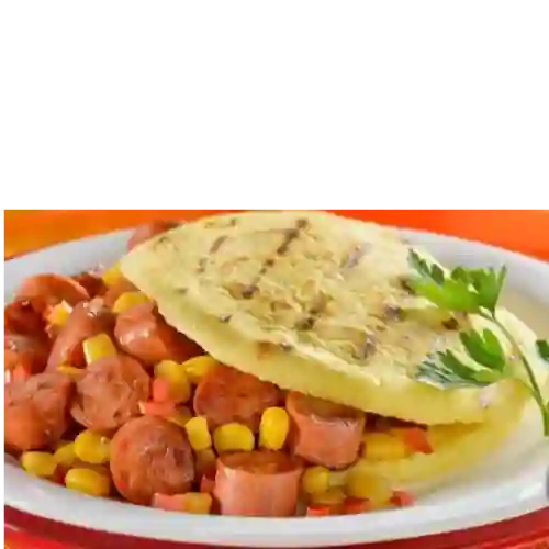 Arepa de Salchimaiz