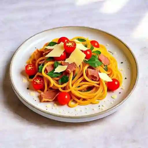 Linguine Prosciutto E Rugula