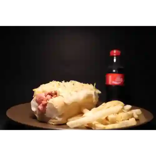 Combo Perro Especial + Papas + Gaseosa