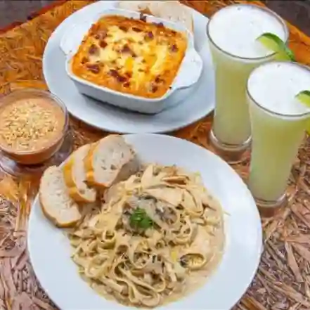 Combo súper italiano. 2 personas