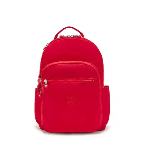 Kipling Morral Seoul Para Mujer Color Rojo