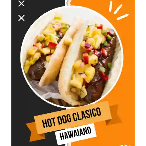 Hot Dog Clásico Hawaiano