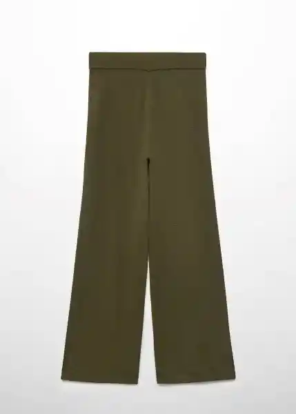 Pantalón Vieira Khaki Talla L Mujer Mango