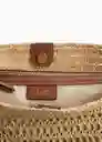 Bolso P Valeta Cuero Talla 99 Mujer Mango