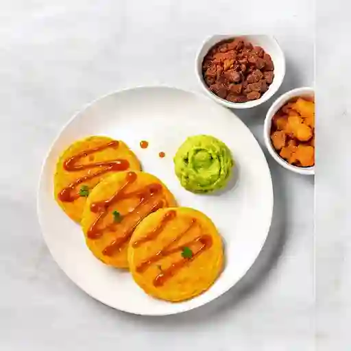 Patacones Fritos Con Proteina