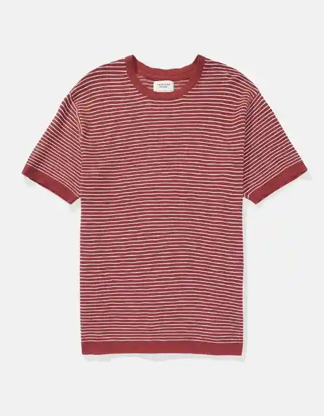 Suéter Hombre Tejido Rojo Talla LARGE 1855600 American Eagle