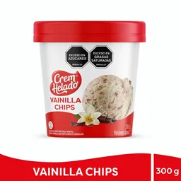 Crem Helado Helado Sabor a Vainilla Chips